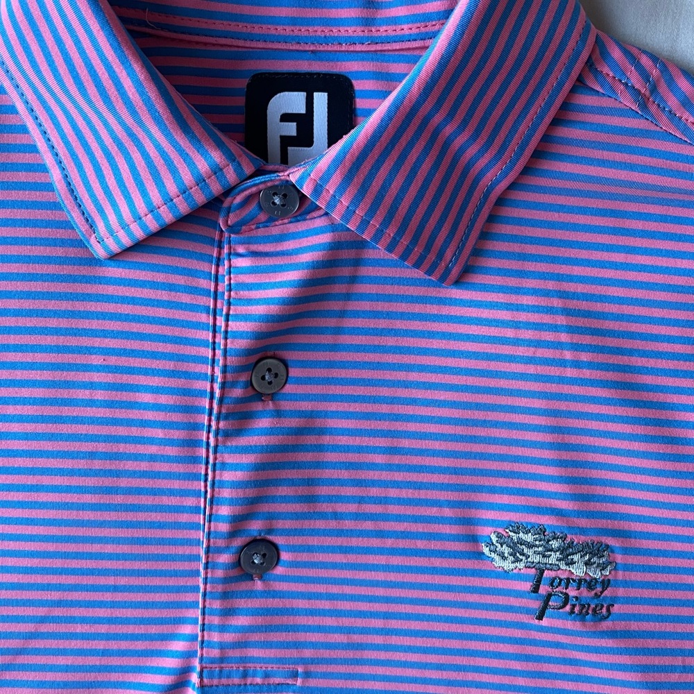 FootJoy polo Torrey Pines logo
